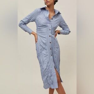 Ghospell Double Rooks Midi Dress